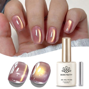 Pink Cat Magnetic Gel Polish MY45 Violet Haze 15ml Gel Nail Polish BORN PRETTY