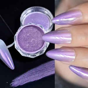 Gradient Pearly Mirror Nail Powder Nail Powder BORN PRETTY