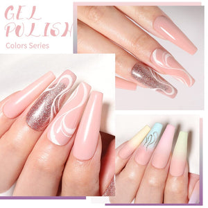 Silky White Series Gel Polish 10ml CG078 Gel Nail Polish BORN PRETTY