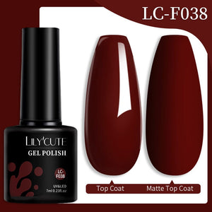 Color Gel Polish F038 7ml Gel Nail Polish LILYCUTE