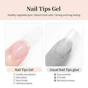 Transparent Nail Tips Gel 15g Tools & Accessories BORN PRETTY