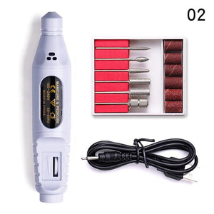 USB Portable Nail Drill Tools & Accessories BORN PRETTY 02
