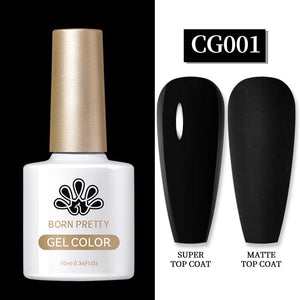 Black Gel Polish CG001 10ml Gel Nail Polish BORN PRETTY 