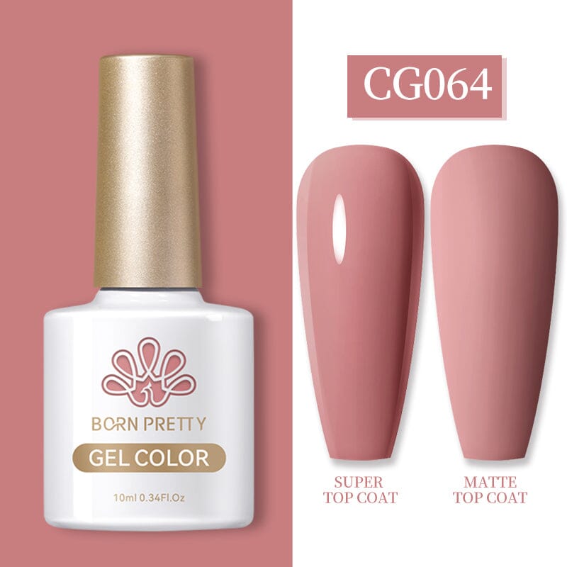 Nude Gel Polish CG064 10ml Gel Nail Polish BORN PRETTY 