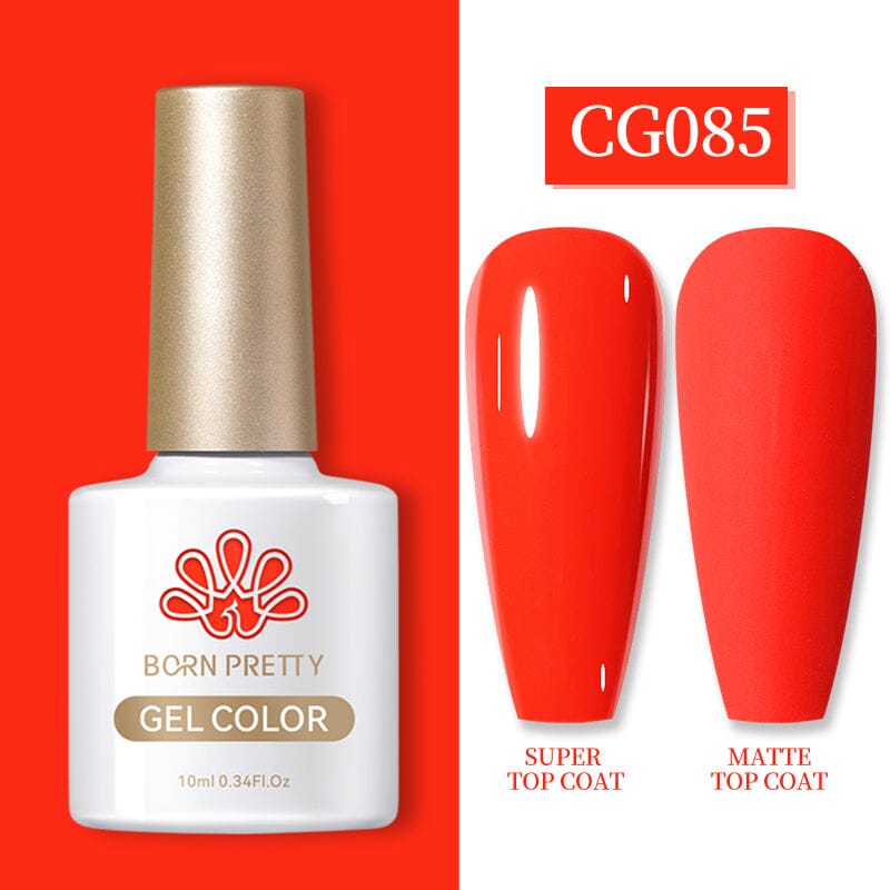 Red Gel Polish CG085 10ml Gel Nail Polish BORN PRETTY 