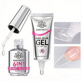 Nail Glue Gel Set Gel Nail Polish BORN PRETTY Nail Glue Gel Set3 