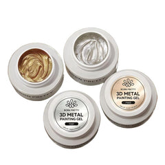 Gel de peinture métallique 3D 5 ml
