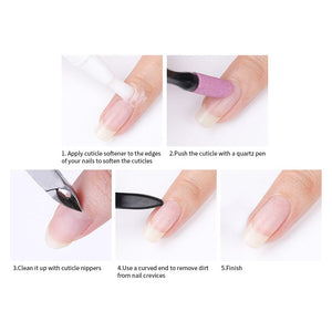 Quartz Cuticle Remover Pen Tools & Accessories No Brand 