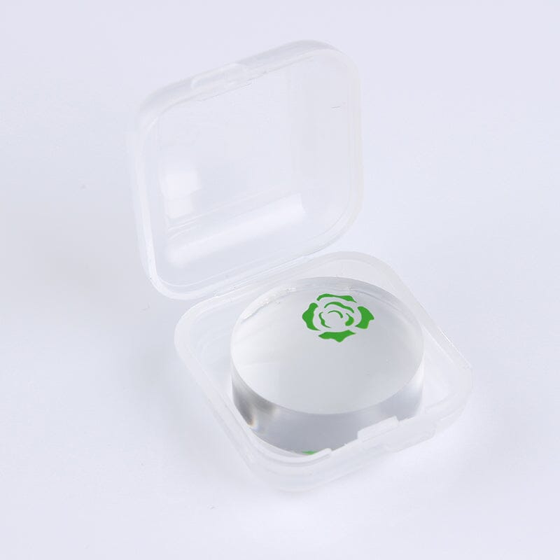 Clear Nail Stamper Head 2.8cm Nail Art No Brand 