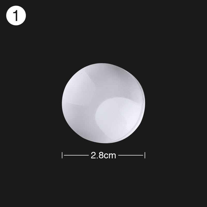 Clear Nail Stamper Head 2.8cm Nail Art No Brand 