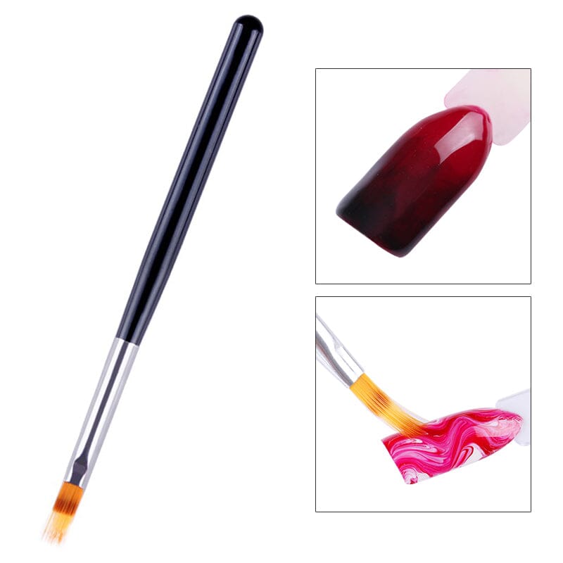Black Handle Ombre Brush Tools & Accessories No Brand 