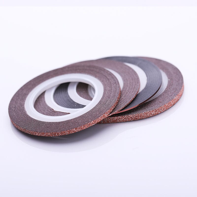 4pcs Rose Gold Nail Striping Tape Lines Set Nail Art No Brand 