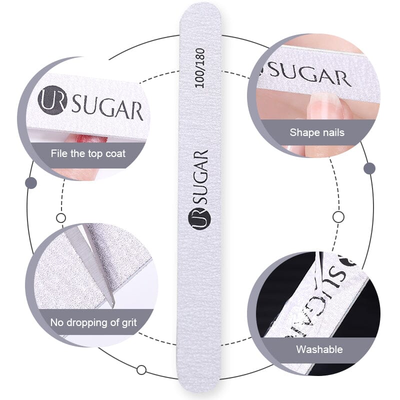 Grit Wooden Nail File 100/180 Tools & Accessories UR SUGAR 