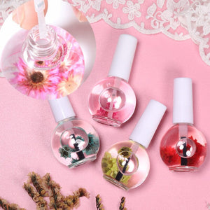Natural Dried Flowers Cuticle Oil #01 15ml Nail Care No Brand 