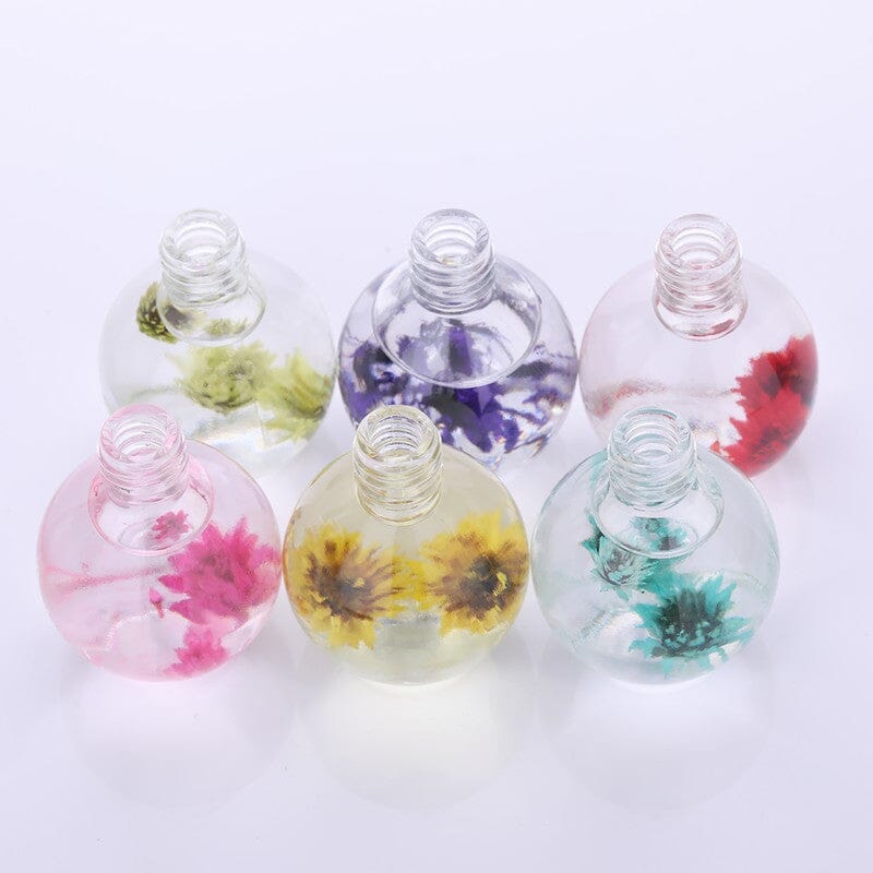 Natural Dried Flowers Cuticle Oil #05 15ml Nail Care No Brand 