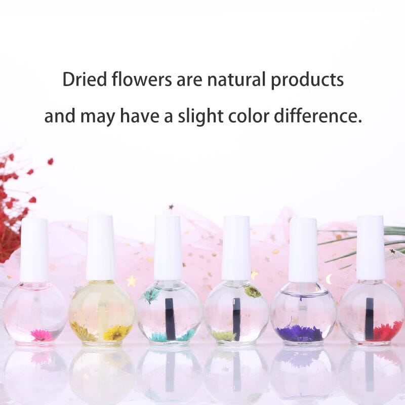 Natural Dried Flowers Cuticle Oil #05 15ml Nail Care No Brand 