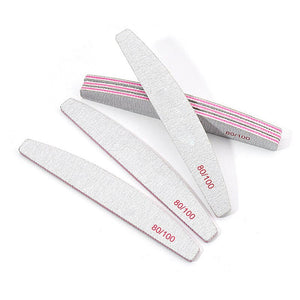 Half-moon Nail File 80/100 Tools & Accessories No Brand 