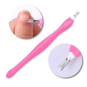 Blue Cuticle Fork Tools & Accessories No Brand 