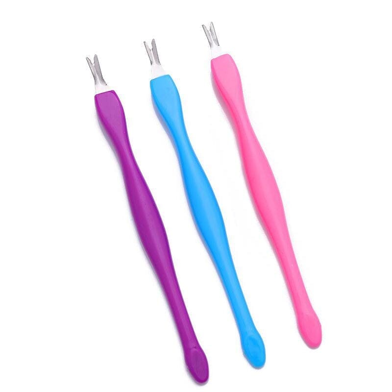 Blue Cuticle Fork Tools & Accessories No Brand 