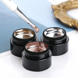 Silver Metallic Drawing Gel MD02 5ml Gel Nail Polish BORN PRETTY 