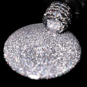 Glitter Reflective Gel UR-123 7.5ml Gel Nail Polish UR SUGAR 
