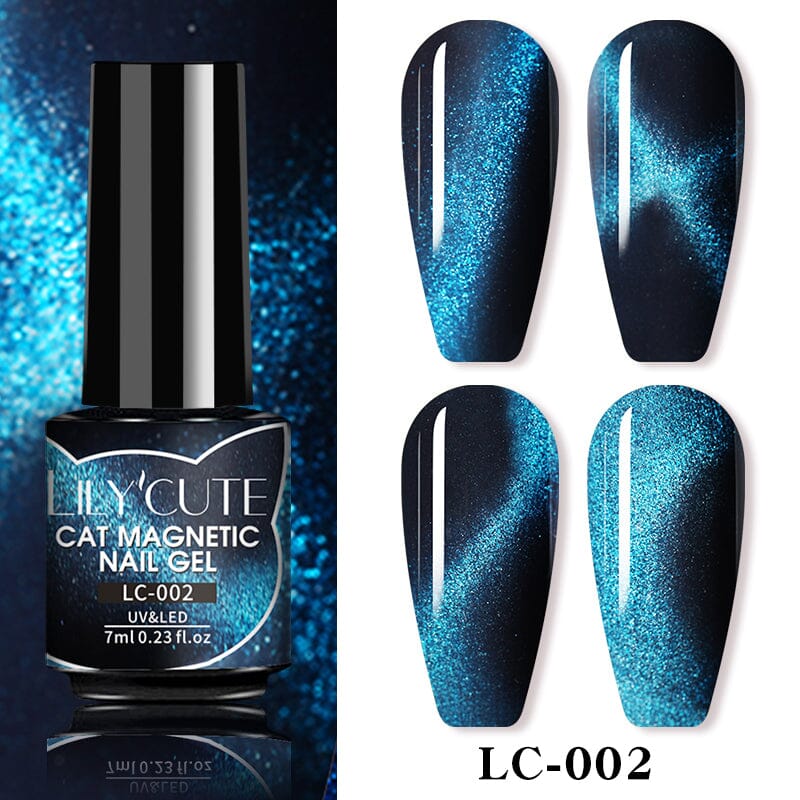Cat Magnetic Gel LC-002 7ml Gel Nail Polish LILYCUTE 