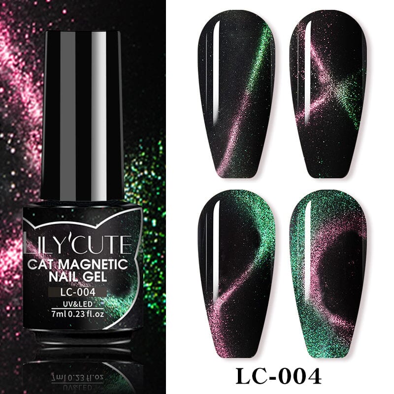Cat Magnetic Gel LC-004 7ml Gel Nail Polish LILYCUTE 