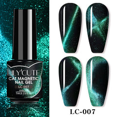 Cat Magnetic Gel LC-007 7ml Gel Nail Polish LILYCUTE 
