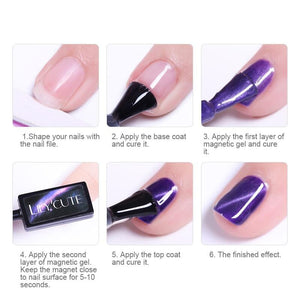 Cat Magnetic Gel LC-002 7ml Gel Nail Polish LILYCUTE 