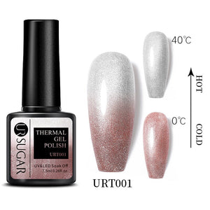 Thermal Nail Gel Polish 7.5ml Gel Nail Polish UR SUGAR URT001 