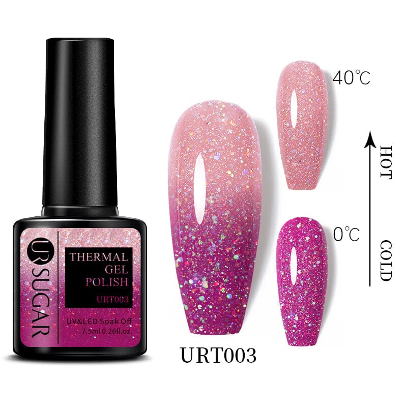 Thermal Nail Gel Polish 7.5ml Gel Nail Polish UR SUGAR URT003 