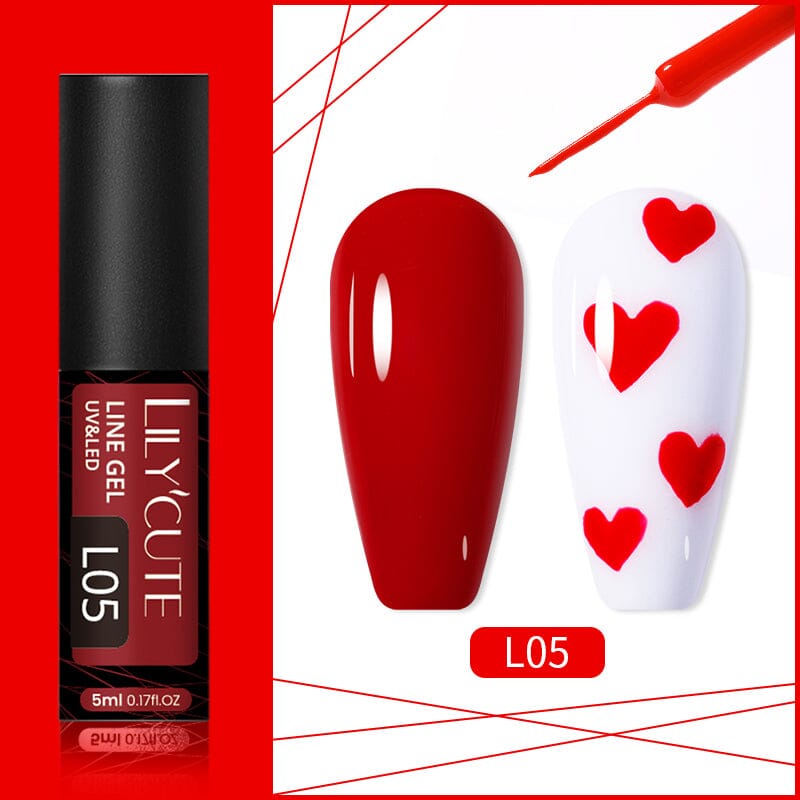 Line Nail Gel 5ml Gel Nail Polish LILYCUTE L05 