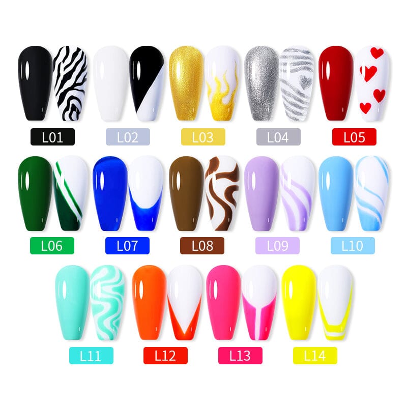 Line Nail Gel 5ml Gel Nail Polish LILYCUTE 