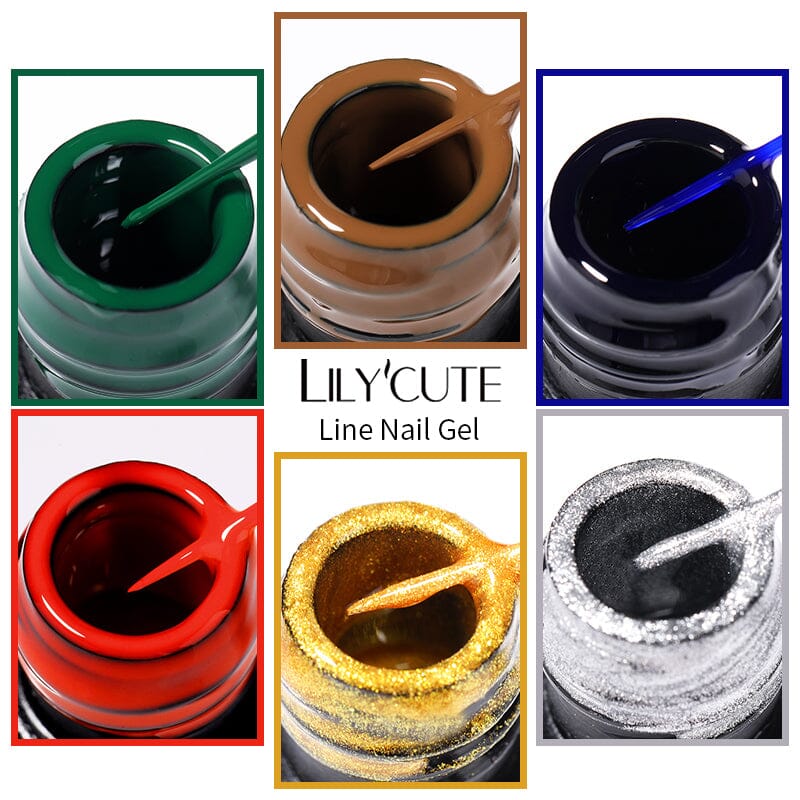 Line Nail Gel 5ml Gel Nail Polish LILYCUTE 