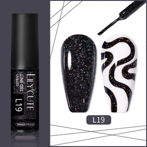 Line Nail Gel 5ml Gel Nail Polish LILYCUTE L19 