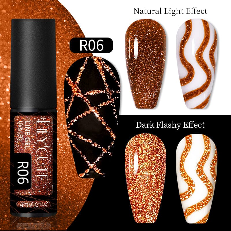 Line Nail Gel 5ml Gel Nail Polish LILYCUTE R06 