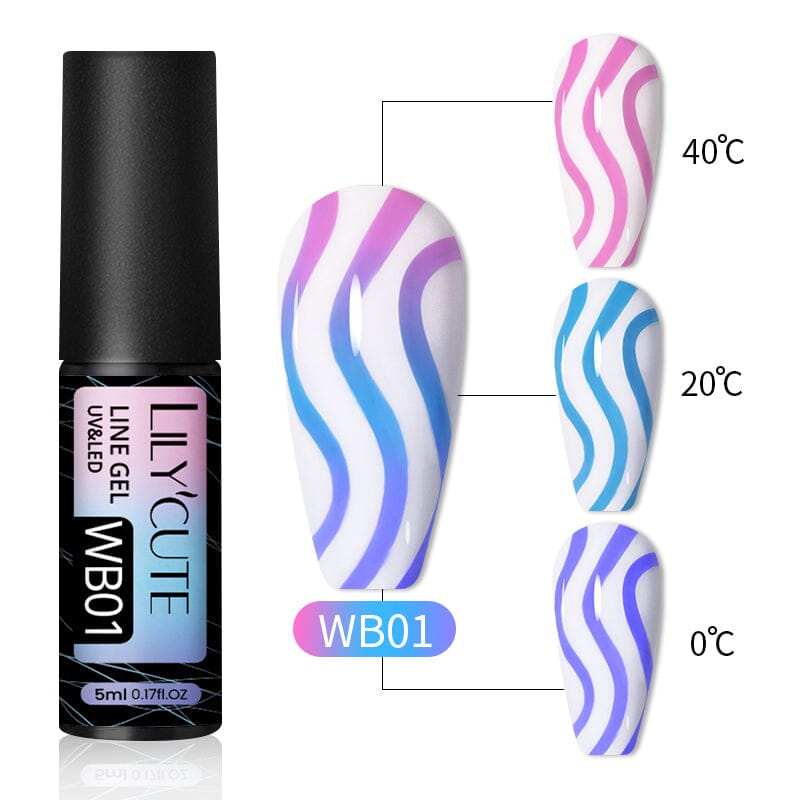 Line Nail Gel 5ml Gel Nail Polish LILYCUTE 