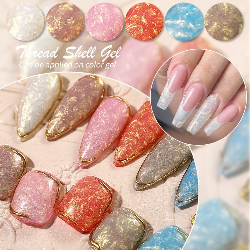 Thread Shell Gel Polish 7ml Gel Nail Polish LILYCUTE 
