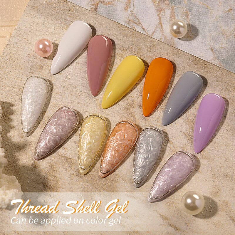 Thread Shell Gel Polish 7ml Gel Nail Polish LILYCUTE 