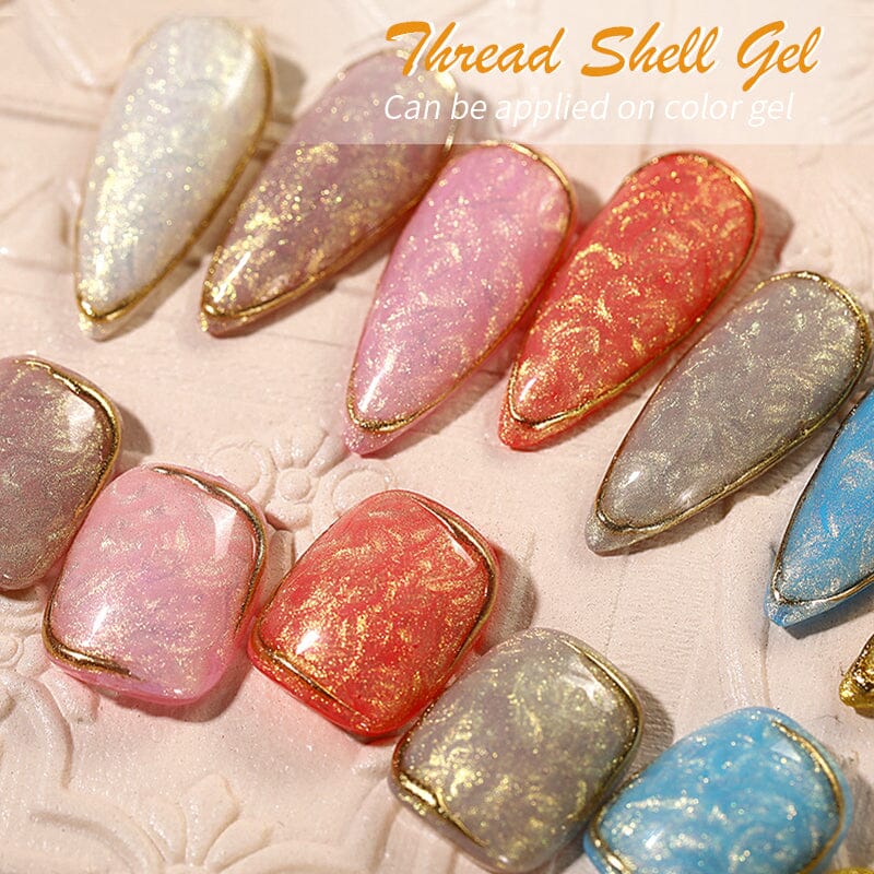 Thread Shell Gel Polish 7ml Gel Nail Polish LILYCUTE 