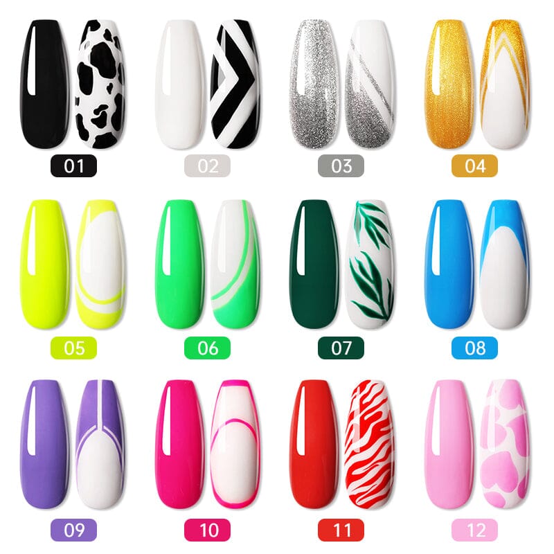 Nail Paint Gel 8ml Gel Nail Polish NEE JOLIE 