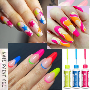 Nail Paint Gel 8ml Gel Nail Polish NEE JOLIE 
