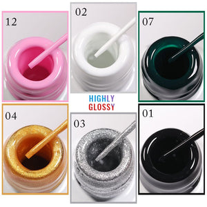 Nail Paint Gel 8ml Gel Nail Polish NEE JOLIE 