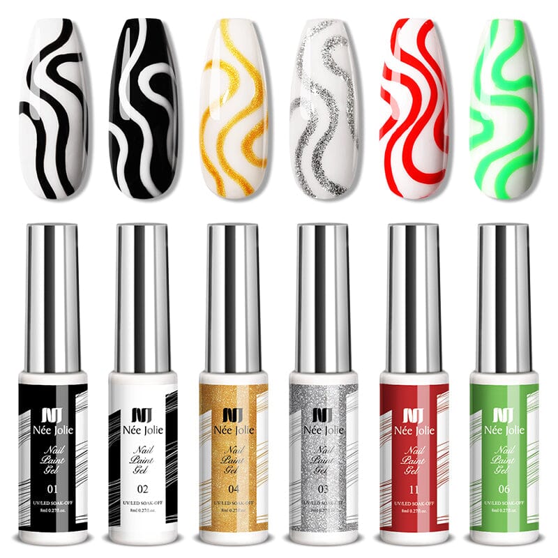 Nail Paint Gel 8ml Gel Nail Polish NEE JOLIE 