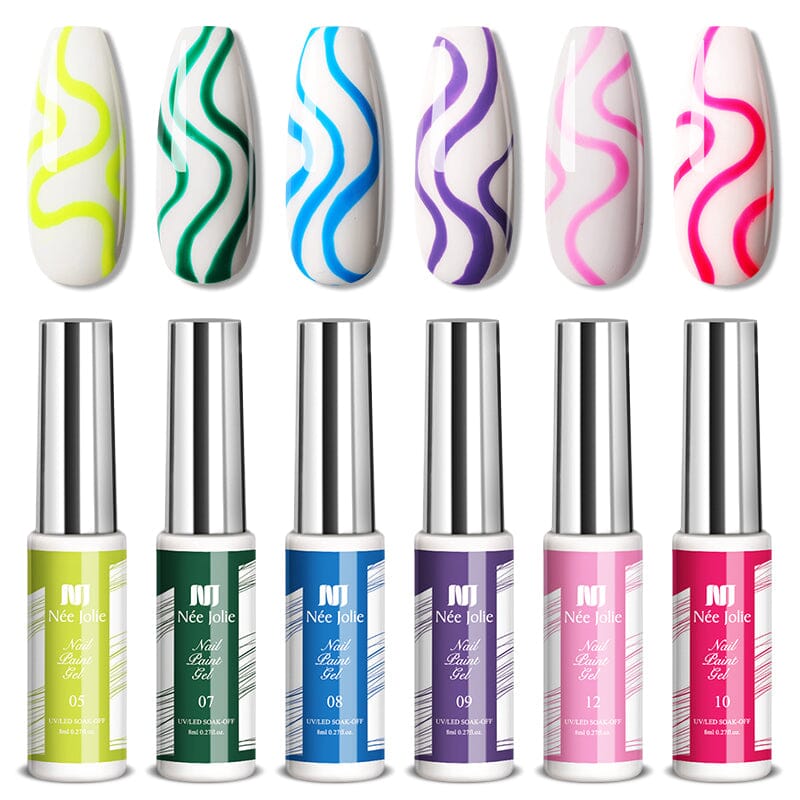 Nail Paint Gel 8ml Gel Nail Polish NEE JOLIE 