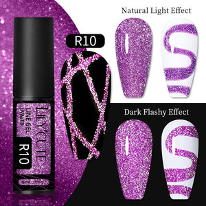 Reflective Glitter Line Gel 5ml Gel Nail Polish LILYCUTE R10 
