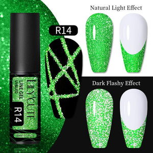 Reflective Glitter Line Gel 5ml Gel Nail Polish LILYCUTE R14 