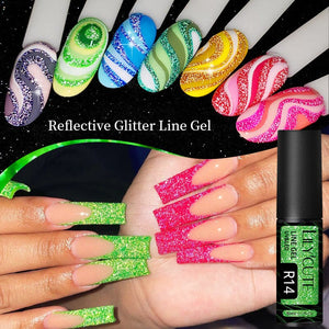 Reflective Glitter Line Gel 5ml Gel Nail Polish LILYCUTE 