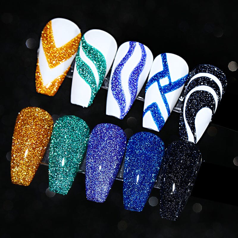 Reflective Glitter Line Gel 5ml Gel Nail Polish LILYCUTE 
