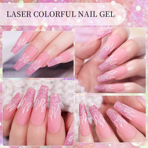 Glitter Colorful Nail Gel 7ml Gel Nail Polish LILYCUTE 